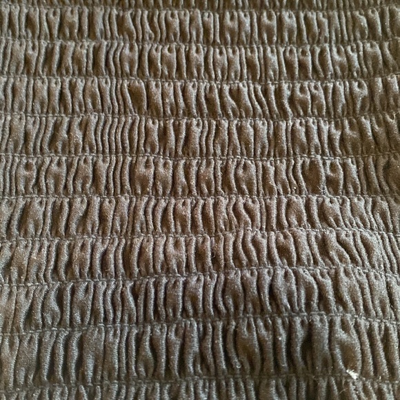 3 Smocked Tube Tops White, Black & Striped in EUC - Picture 2 of 10